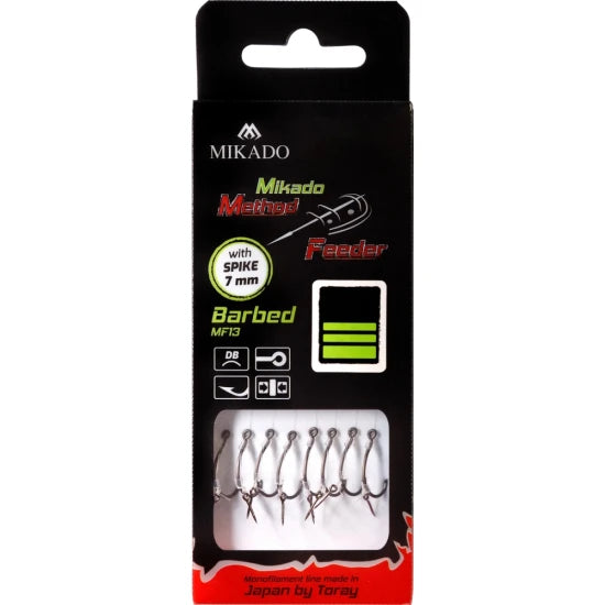 Method Feeder Rig - Ac Momeala - Carlig Nr.8 - Fir 0.25mm-10cm - 8buc-hmfb13i