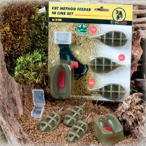 Method Feeder Set Extra Carp 3+1