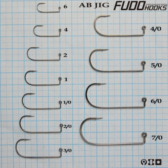 Micro Jig Fudo Bila Nr.1 Bn Black Nickel 2g   8buc/plic