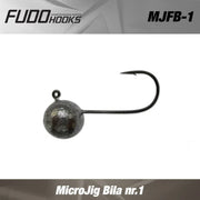 Micro Jig Fudo Bila Nr.1 Bn Black Nickel 5g - 8 Buc/plic