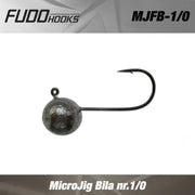 Micro Jig Fudo Bila Nr.2 Bn Black Nickel 3.5g 8buc/plic