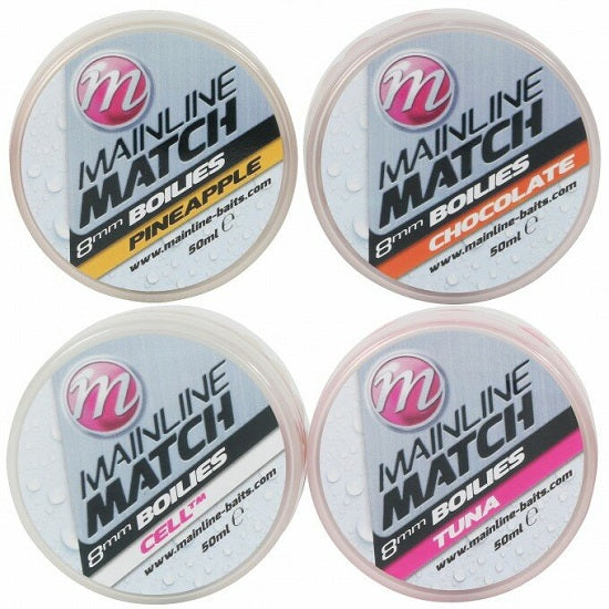 Microboilies Mainline Match WHITE CELL 8mm