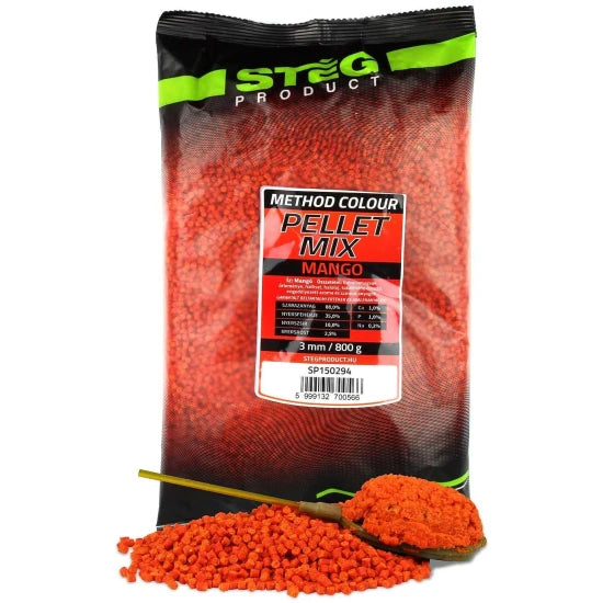 Micropelete Steg Pellet Mix, Mango, 3mm, 800m