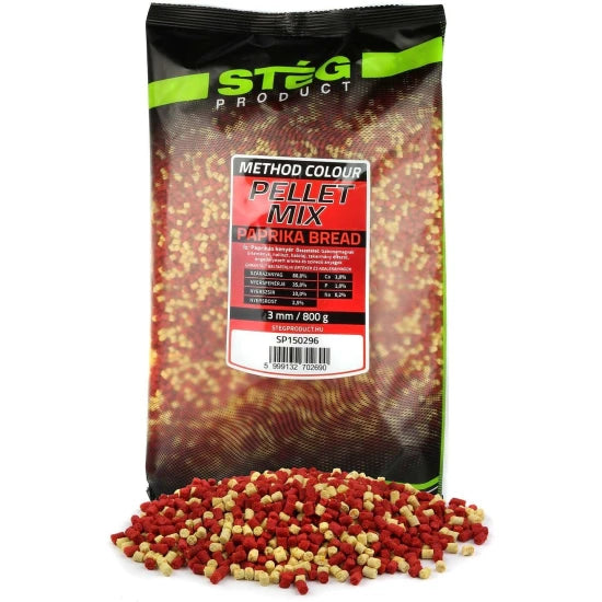 Micropelete Steg Pellet Mix, Paprika, 3mm, 800m