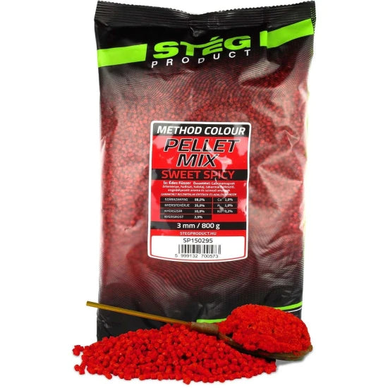 Micropelete Steg Pellet Mix, Sweet Spicy, 3mm, 800m