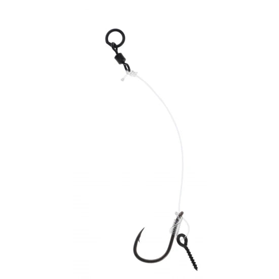 Mikado Carp Rig - Chod Rig Short 6cm/20lbs - Carlig Nr.6 - 3buc