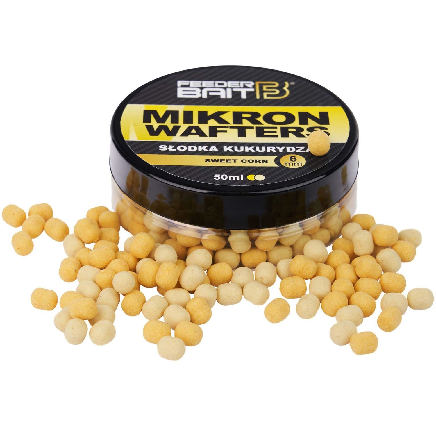Mikron Wafters Feeder Bait Sweet Corn, 6mm