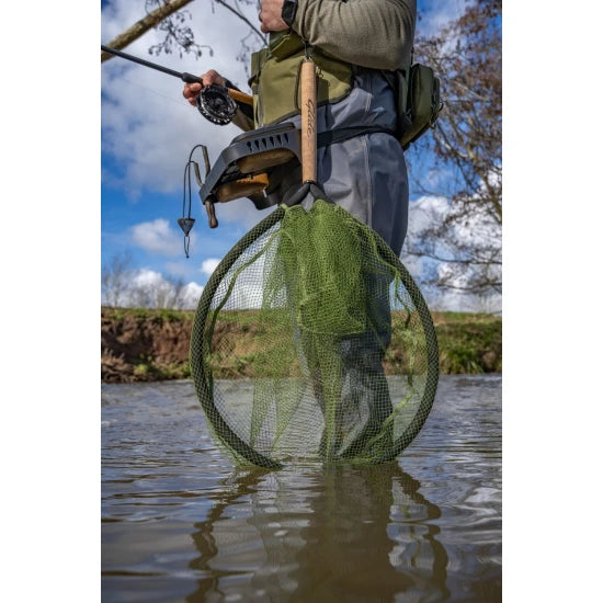 Minciog Korum Glide Wading Net Latex Plutitor Pentru Pastrav, 30-60cm