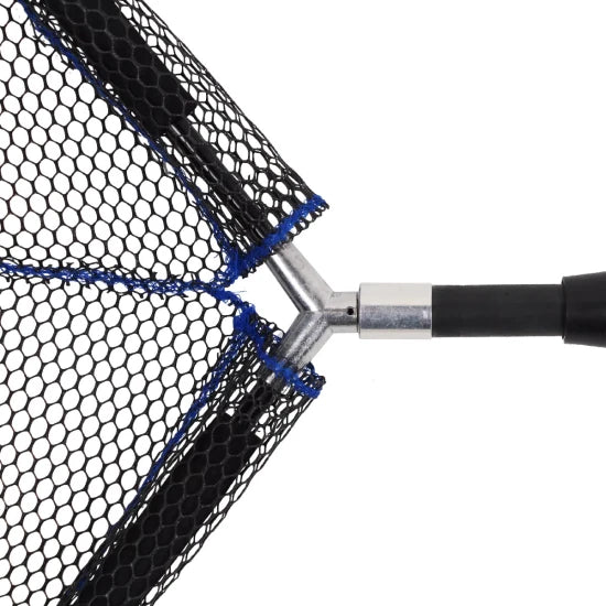 Minciog Zeox Landing Net Ring Classic Tele Rm-45210 Rubber Mesh, 2.10m