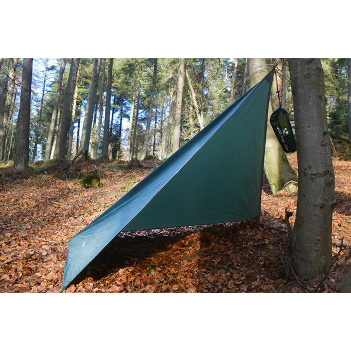 Mini Tenda DD Hammocks Prelata Magic Carpet Olive Green,  140x140cm