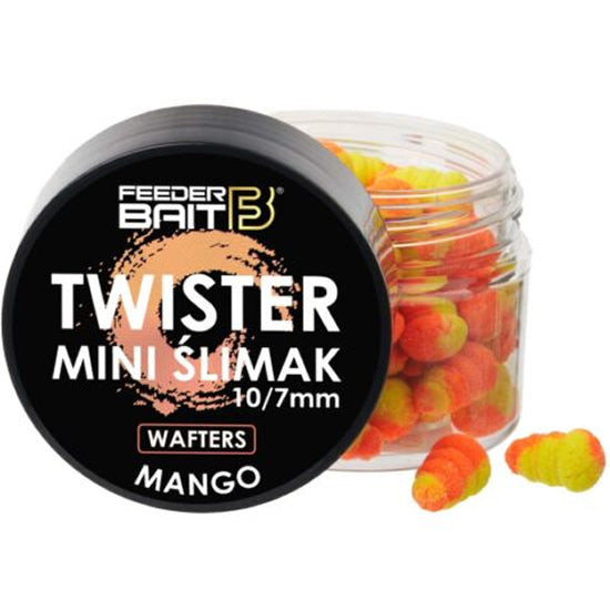 Mini Wafters Feeder Bait Twister, Mango, 10-7mm