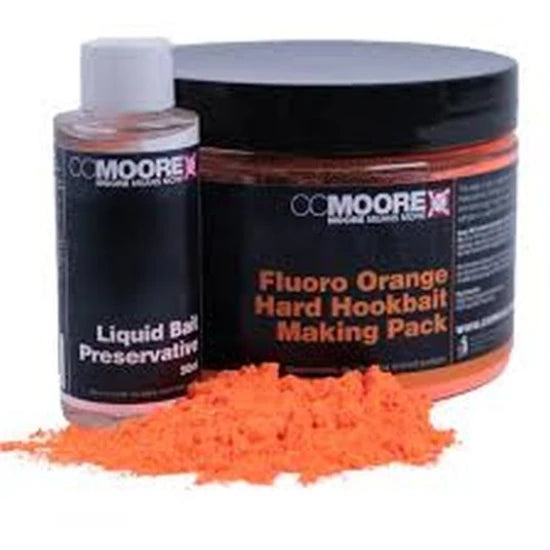 Mix Cc Moore Fluoro Orange Hard Hookbait Making Pack, 200g
