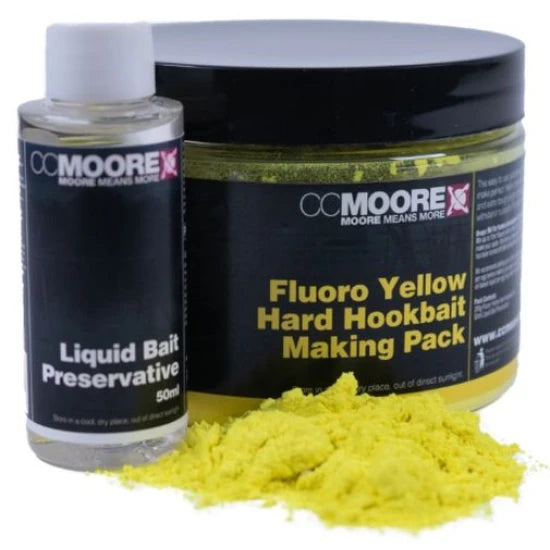 Mix Cc Moore Fluoro Yellow Hard Hookbait Making Pack, 200g