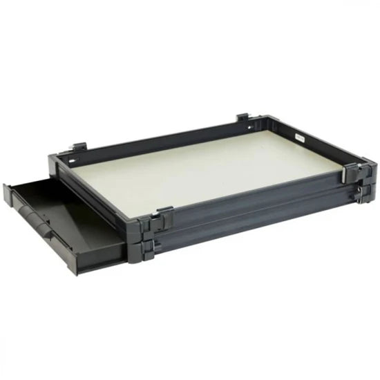 Modul Cu Sertar + Tava Rive Black Anodized Aluminum F2, 30mm/30mm