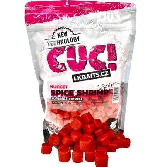 Momeala Lk Baits Cuc! Patratica Crap, Spice Shrimp, 17mm, 1kg