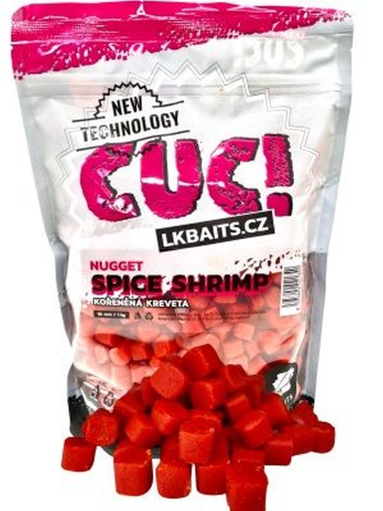 Momeala LK BAITS CUC! Patratica Crap, Spice Shrimp, 17mm, 1kg
