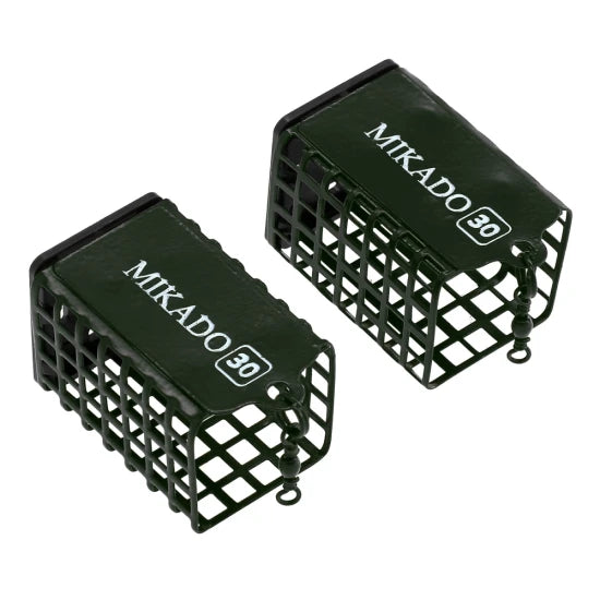 Momitor Feeder Cosulet Patrat Mikado-green-150g-(30x30x55mm)-2buc