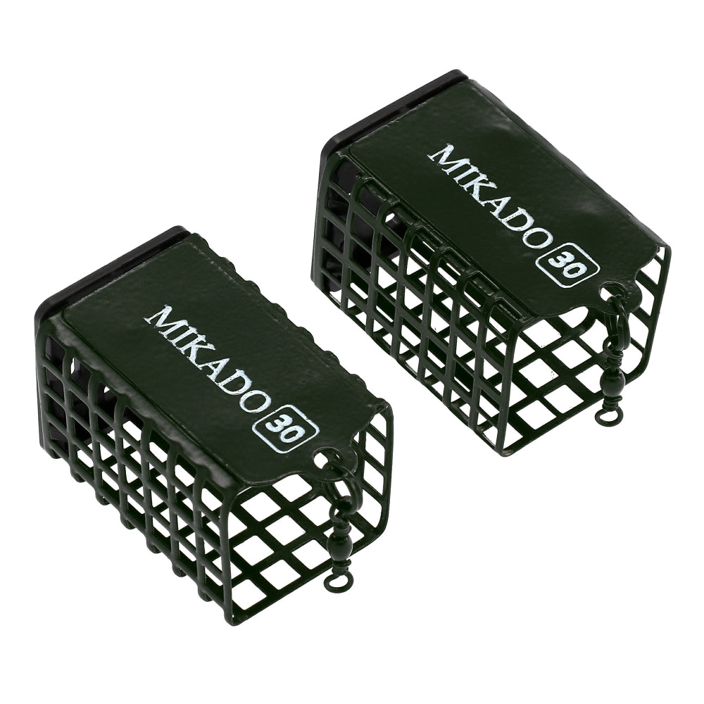 Momitor Feeder Cosulet Patrat Mikado-Green-80G-(30X30X55Mm)-2Buc