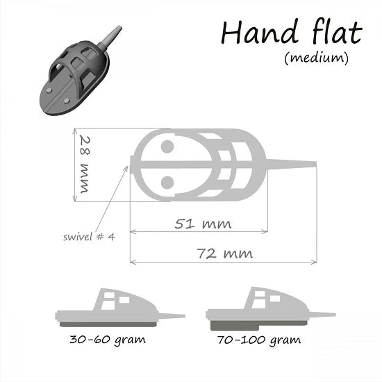 Momitor Orange Method Hand Flat Df430 30gr
