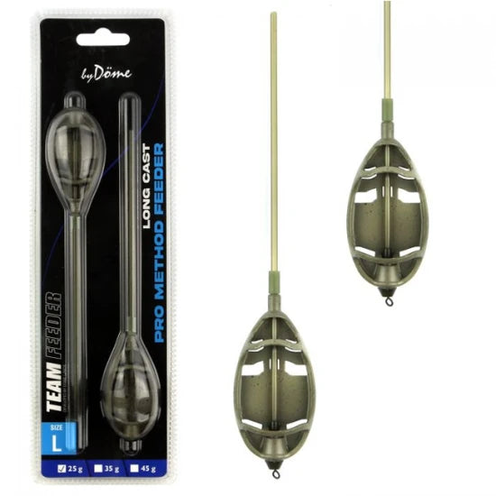 Momitor Team Feeder By Dome Long Cast Pro Method Feeder 55g 2buc/pac