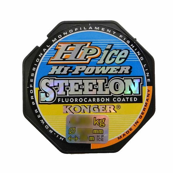 Monofilament Konger Hi Power Fluorocarbon C. Ice 50m 0.20mm