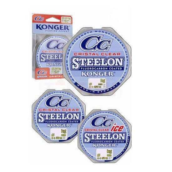 Monofilament Konger Steelon Cristal C.Fluoroc.150m 0.45mm