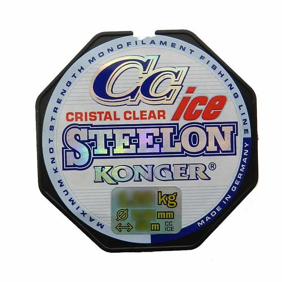 Monofilament Konger Steelon Ice Cristal Clear 50m 0.16mm