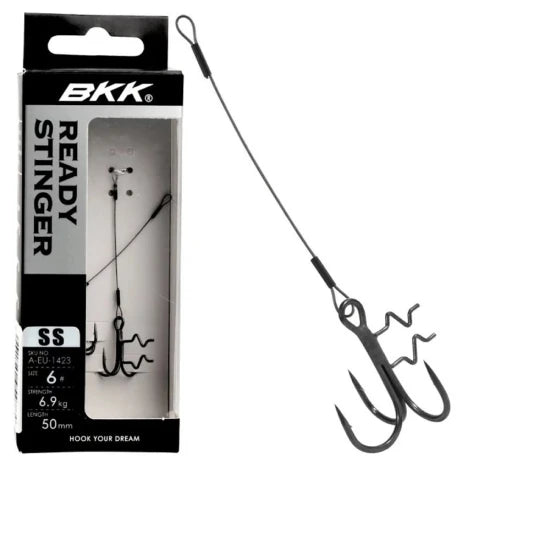 Montrura Bkk Spear Stinger 7x7 Wire Zander, 9cm, 0.36mm, Nr.4, 7kg, 1buc/pac