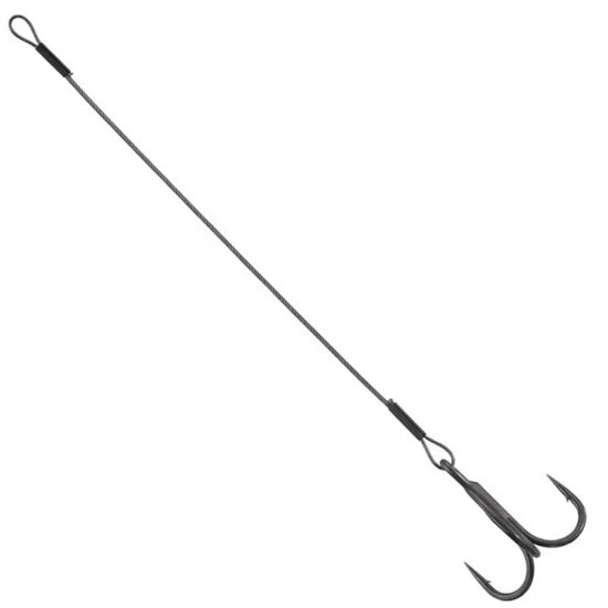 Montrura Bkk Spear Stinger Hd 7x7 Wire Pike Ready Stinger Rig, 9cm, 0.7mm, Nr.02, 26kg, 1buc/pac