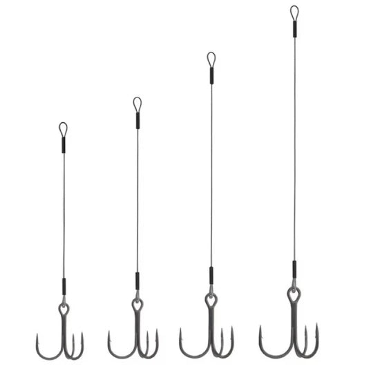 Montrura Bkk Spear Stinger Hd 7x7 Wire Pike Ready Stinger Rig, 9cm, 0.7mm, Nr.02, 26kg, 1buc/pac