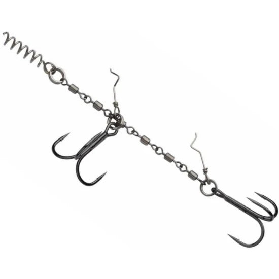 Montura Abu Garcia Beast Chain Stinger, 2buc/pac