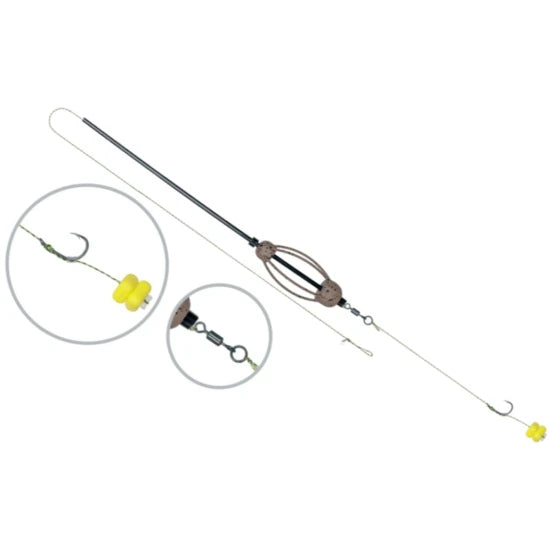 Montura Carp Zoom Complete Feeder Rig, 40g, Nr.6, 70cm, 1buc/plic