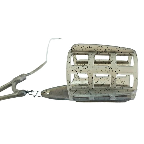 Montura Crap Orange Cu Cosulet Feeder Carp 40g, No.4
