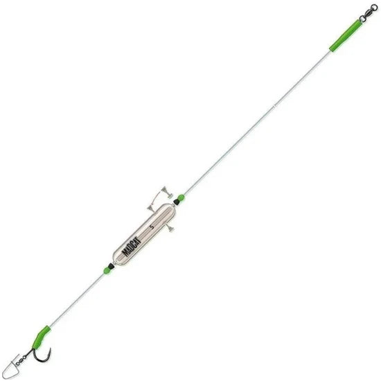 Montura Dam Madcat Profi River Rig Noseclip, Nr.2/0, 1.3mm, 250cm
