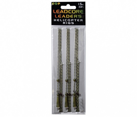Montura ESP Leadcore Leaders Helicopter Rigs 1m Original Camo