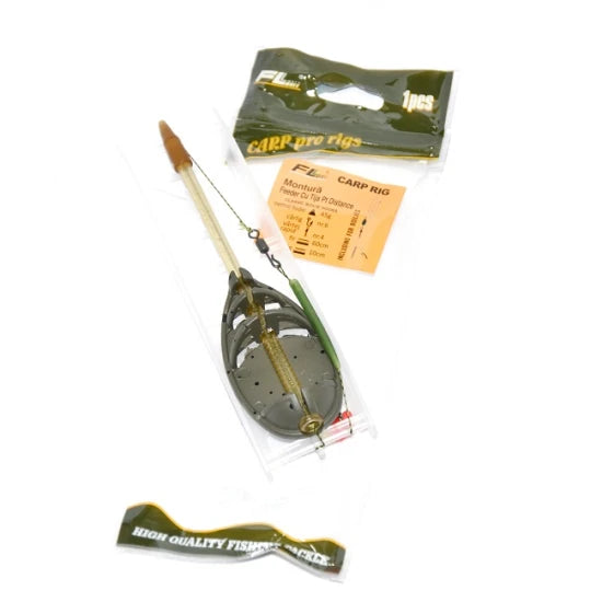 Montura Fl Method Feeder Cu Tija Distanta 45gr Carlig Nr 6