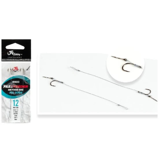 Montura Filex Method Feeder Rig Nr.12, Cu Spin 7mm, 2buc/pac