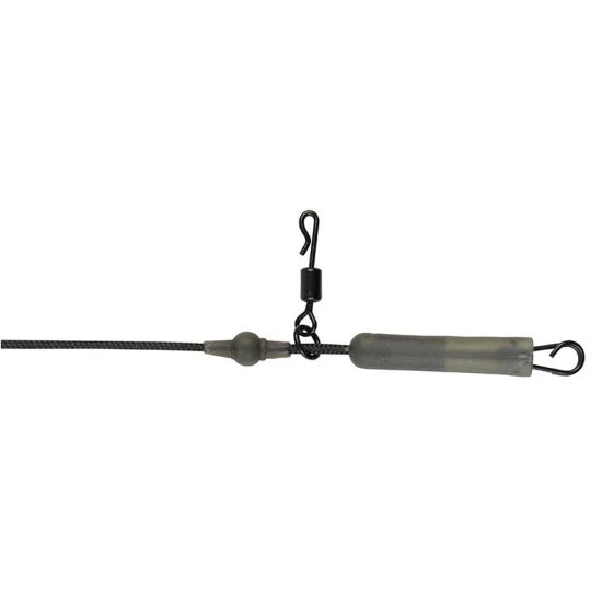 Montura Fox Edges Naturals Submerge Heli Rig Leaders 30lb, 3buc/pac