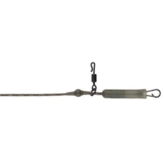 Montura Fox Edges Naturals Submerge Heli Rig Leaders 40lb, 3buc/pac