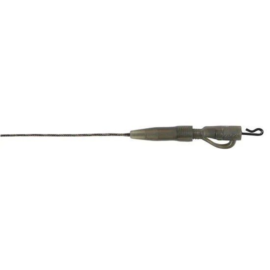Montura Fox Edges Naturals Submerge Power Grip Lead Clip Leaders 30lb, 3buc/pac