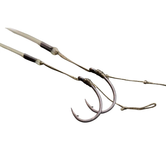 Montura Korda Loop Rigs Krank, Barbless, Nr.4, 18lb, 3buc/pac