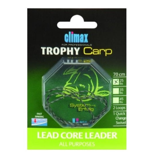 Montura Leadcore Climax Trophy Leadcore Leader 70cm 25lbs