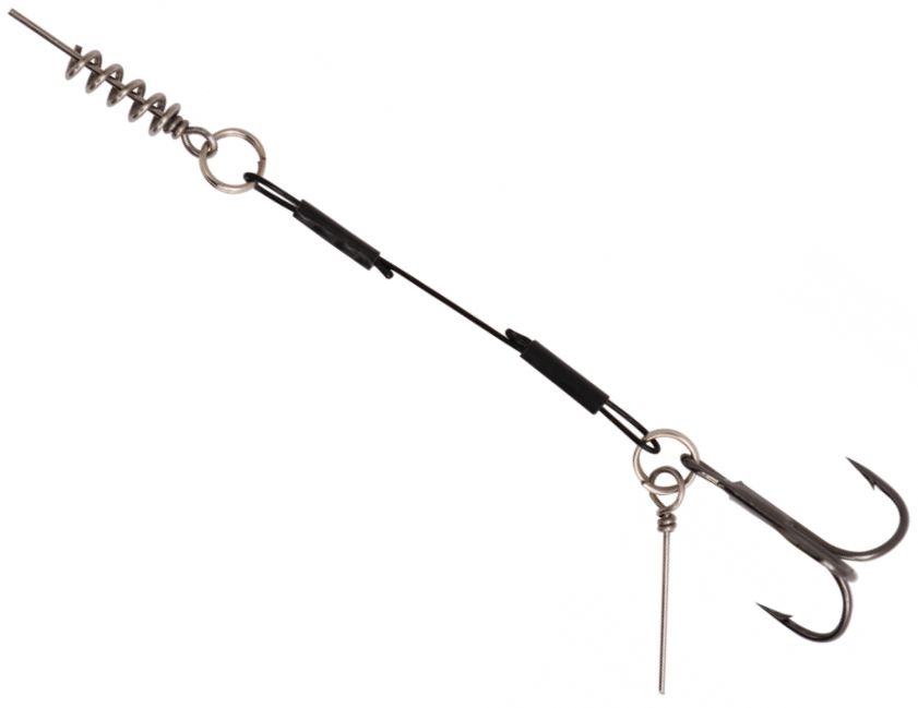 Montura Mikado Jaws Screw Stinger, 24kg, 5cm, 2buc/pac