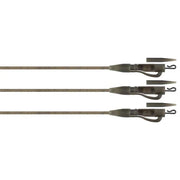 Montura Plumb Pierdut Fox Edges Tubing Lead Clip Ready Rig, Naturals, 3buc/pac