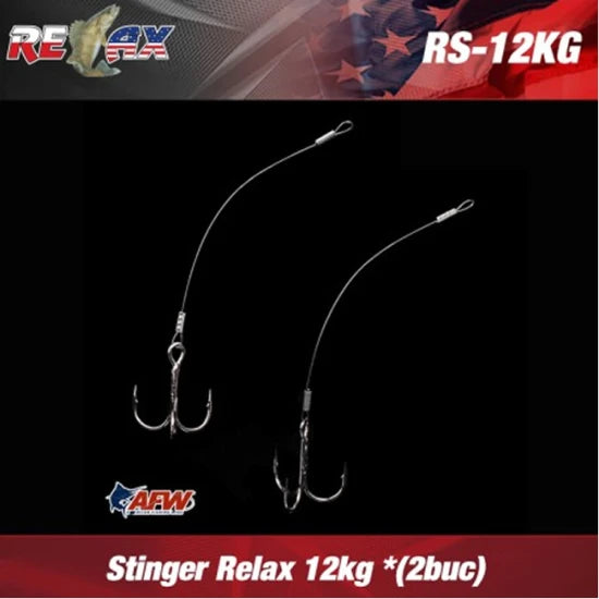 Montura Relax Stinger 12 Kg 10cm 1/0 2buc/plic