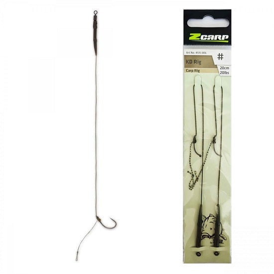 Montura Rig Crap Zebco No.2 Z-Carp KD Rig