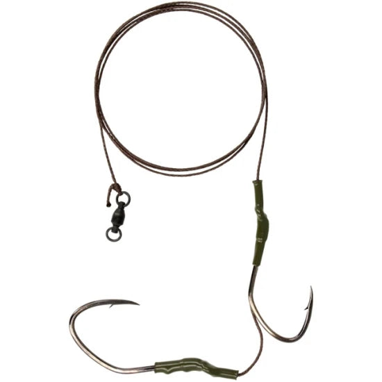 Montura Somn Golden Catch Double Hook 10/0
