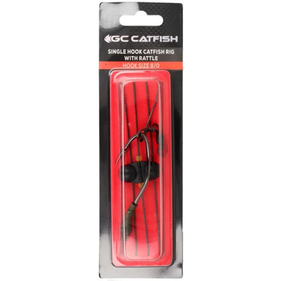 Montura Somn Golden Catch Single Hook With Rattle 8/0