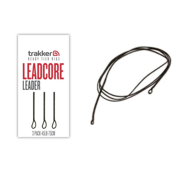 Montura Trakker Leadcore Leader, 75cm, 3buc/pac