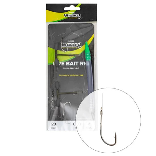 Montura Wizard Live Bait Rig Light 20g